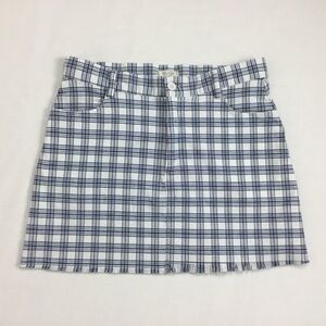Brandy Melville Plaid Mini Skirt